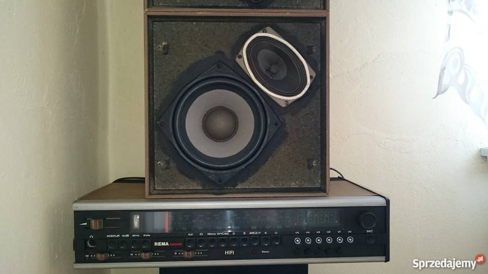 REMA TOCCATA 9402 HIFI wieża kolumny amplituner śląskie Siewierz