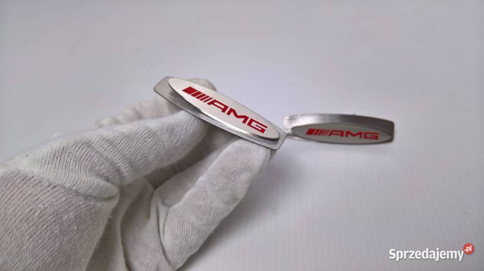 Logo emblemat fotele Mercedes Benz AMG RED lubelskie Chełm