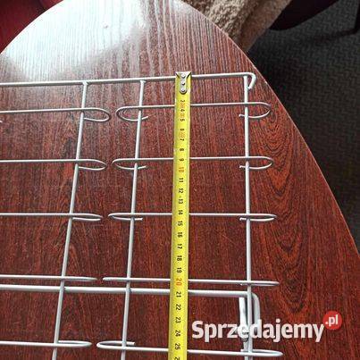 Stojak na okulary na ladę na 20 par srebrny Mrzezino