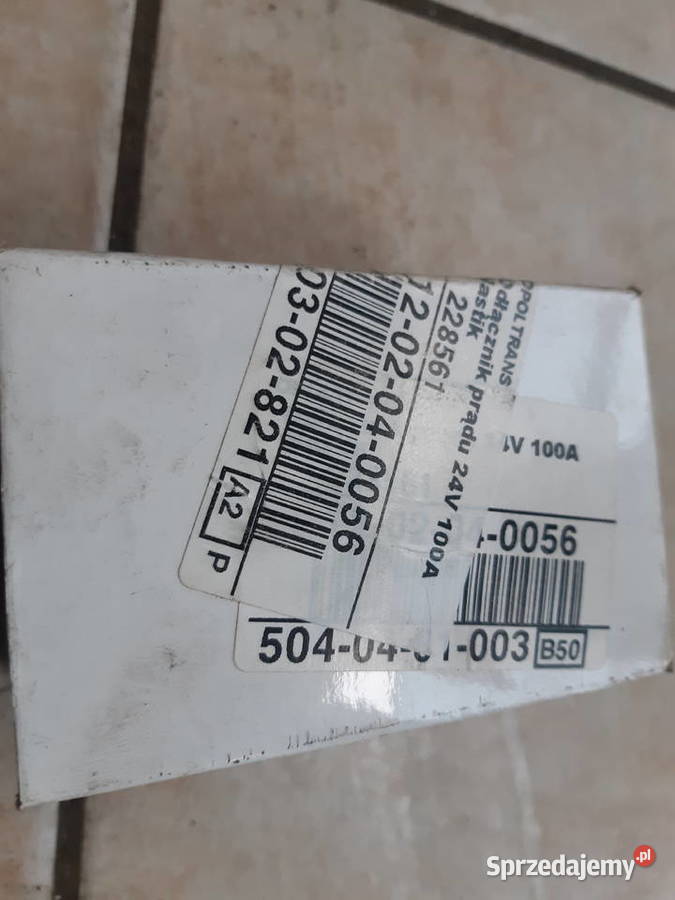 WYŁĄCZNIK PRĄDU HEBEL RYGIEL 12V24V kujawsko-pomorskie sprzedam