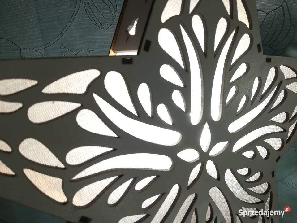 Lampa gwiazda stojąca wisząca