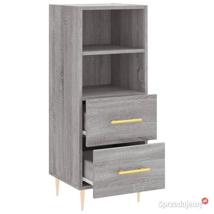 Szafka szary dąb sonoma 345x34x90 materiał Pozostałe Warszawa