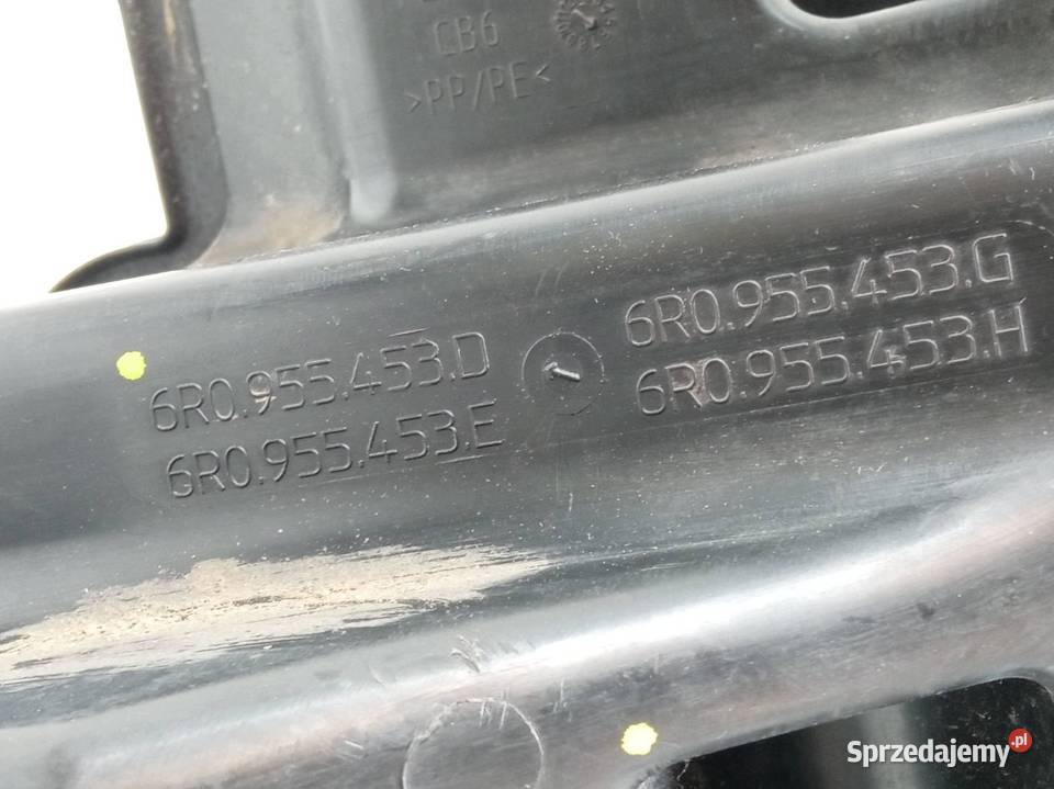 ZBIORNICZEK SPRYSKIWACZY 6R0955453D Skoda Fabia