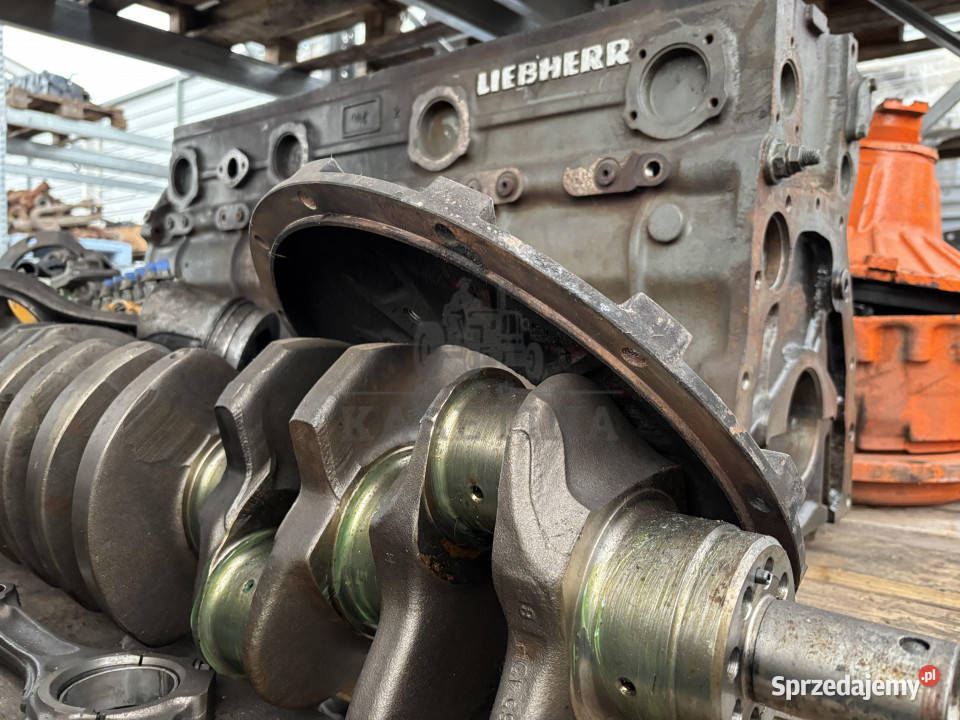 Liebherr D916 Blok Silnika 3201042 Wał Obudowa Jastrzębniki