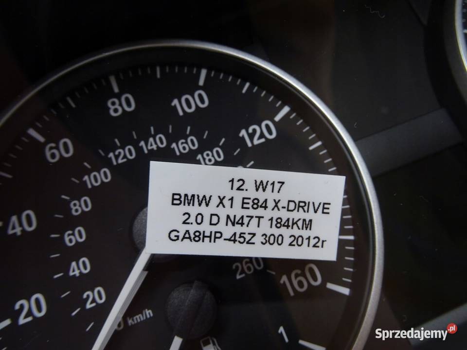 LICZNIK ZEGARY ZEGAR BMW X1 E84 20 D N47 9283816 sprzedam