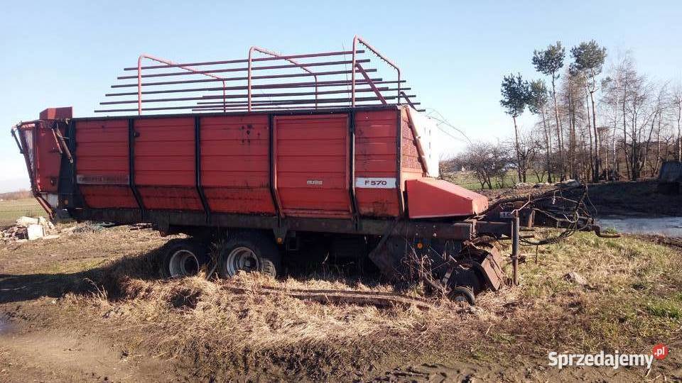 Przyczepa samozbierająca deutzfahr FE 637 f570 Zduńska Wola