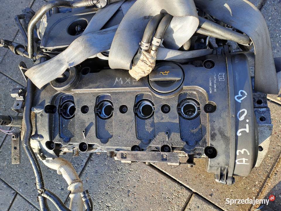 Audi A3 8L 20 FSi 150 silnik kompletny kod AXW osobowe Jastrzębie-Zdrój sprzedam