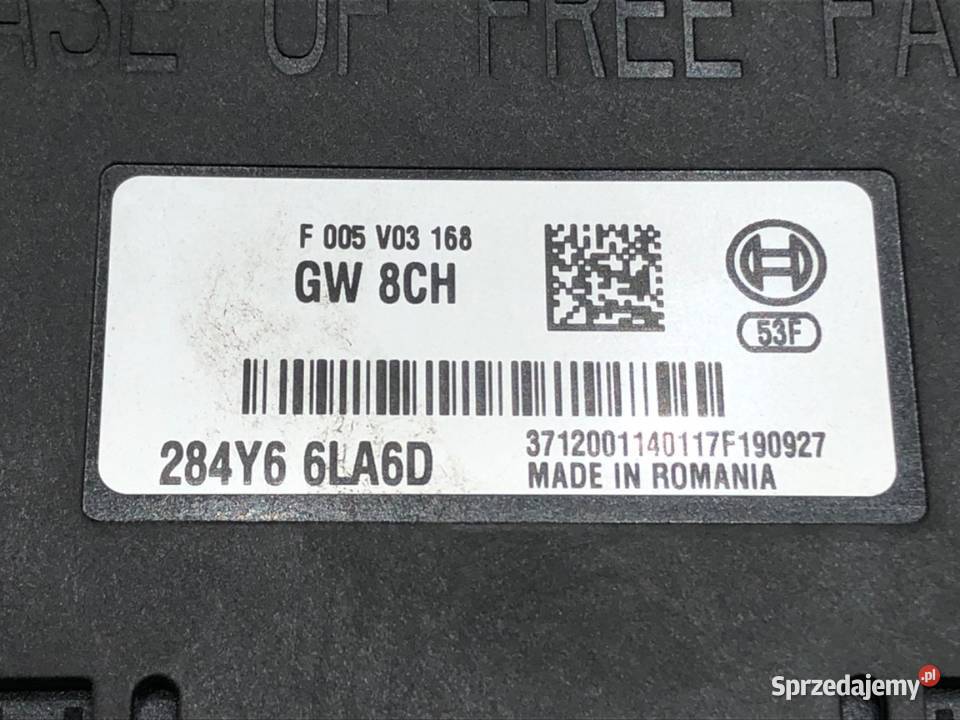 MODUŁ KOMFORTU RENAULT CLIO V 284Y6 Hatchback osobowe