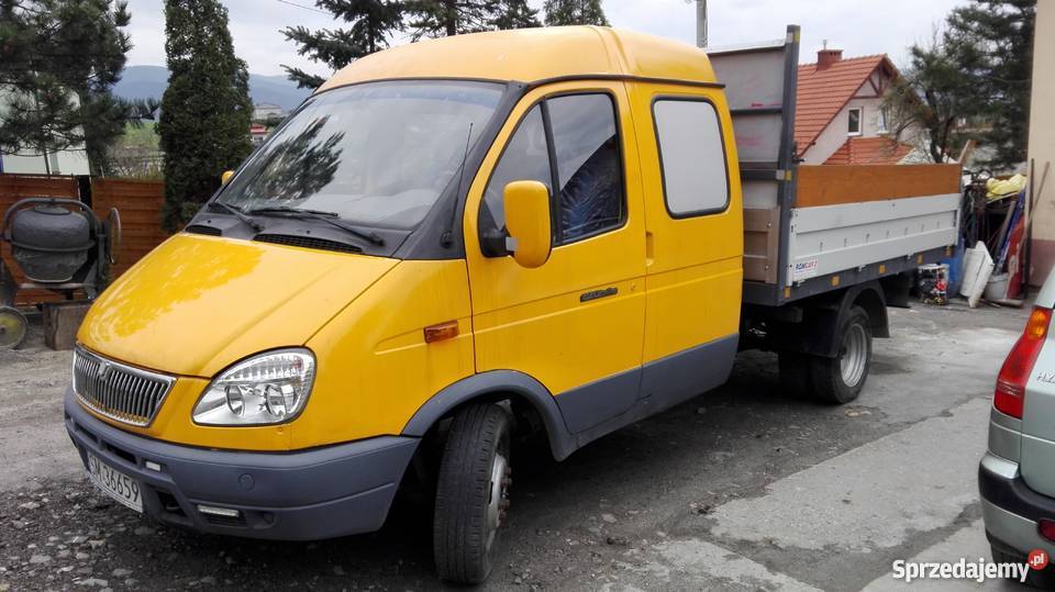 gaz gazela wywrotka doka andoria euro4 stan hak nieuszkodzony Gaz śląskie Bielsko-Biała