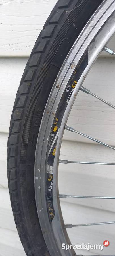 Koło tylne do roweru 24 z oponą i dętką SHIMANO Małkinia Górna