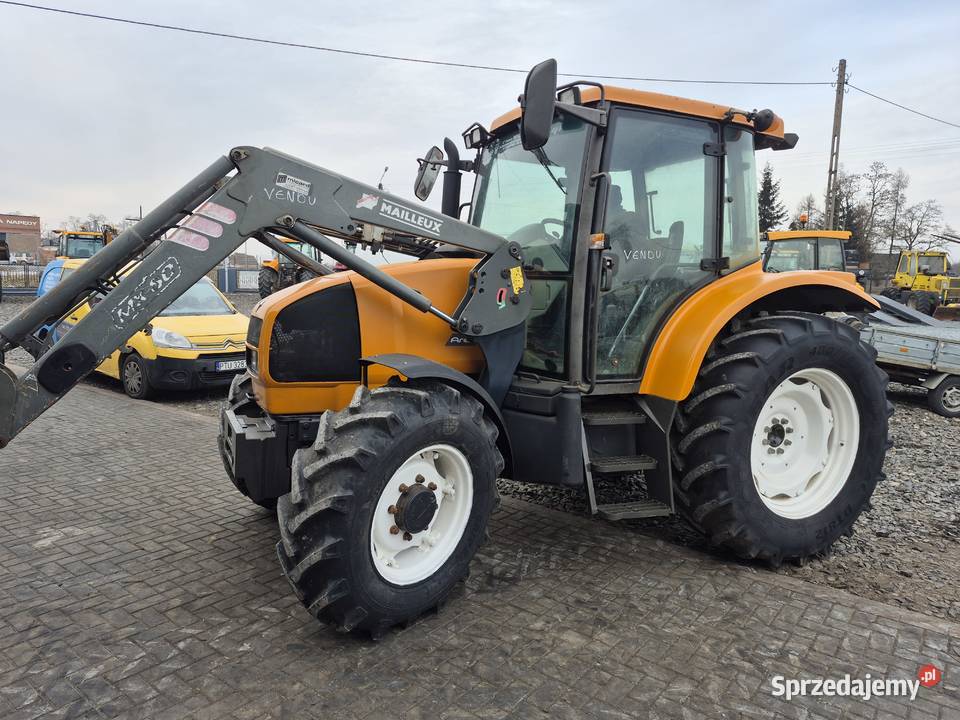 Renault Ares 540 z ladwaczem case same zetor Turek