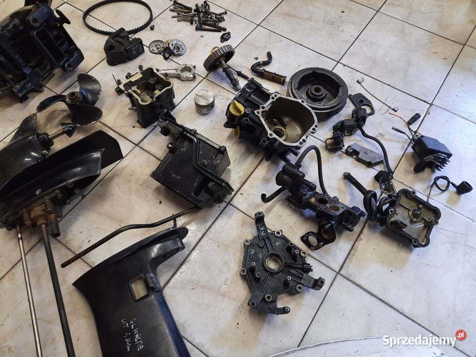 Evinrude Johnson 5 silnik 4T części spodzina dolnośląskie Jelenia Góra