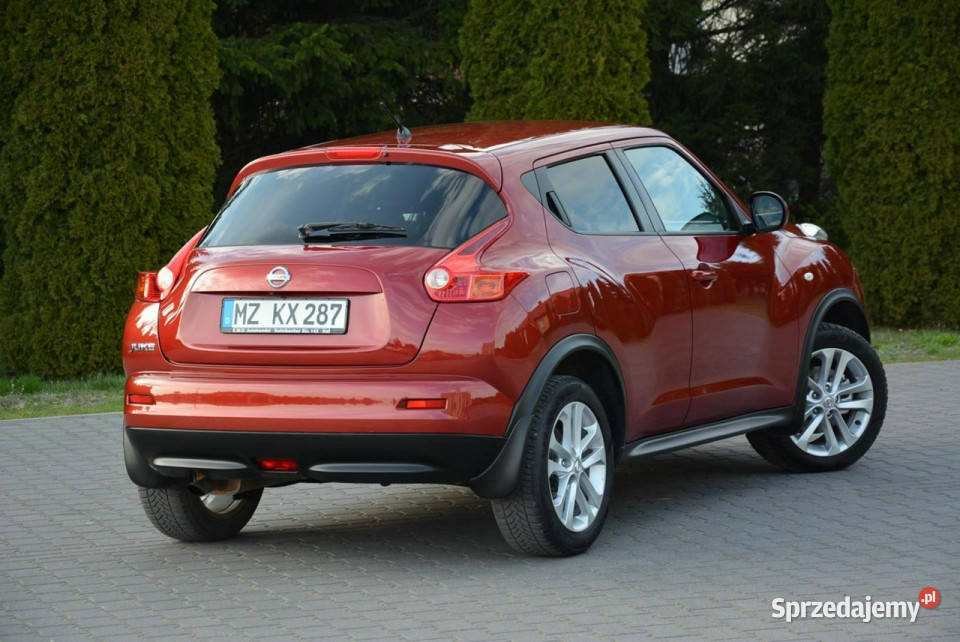 Nissan Juke 16T190 Duża Navi Kamera Klimatronic przyciemniane szyby Ostrów Mazowiecka