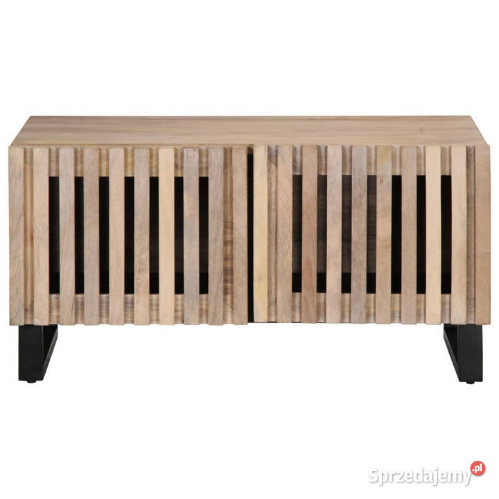 Stolik kawowy biały 80x51x40 lite drewno mango mazowieckie Warszawa sprzedam