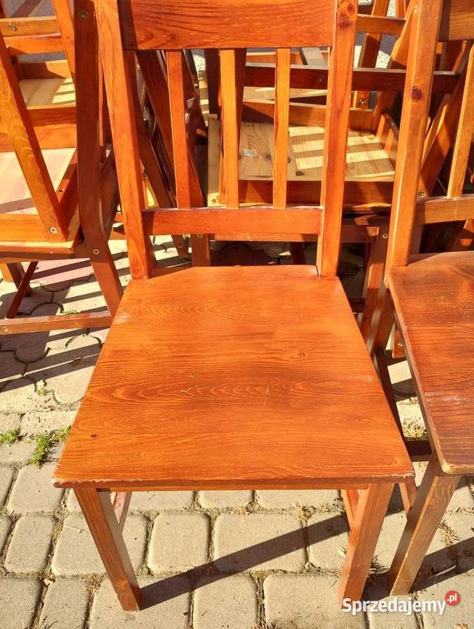 Krzesła drewniane Ełk