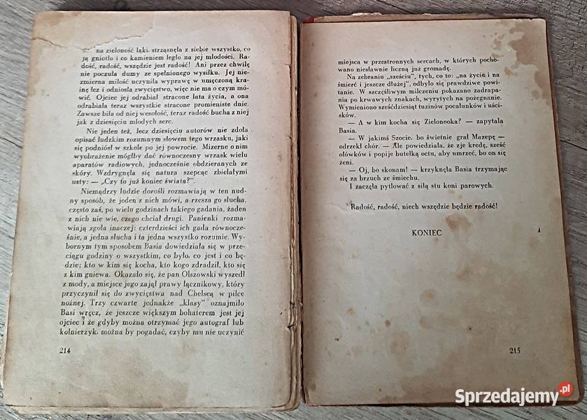 Awantura o Basię wydanie 3 1946 r Kornel Ostrów Wielkopolski