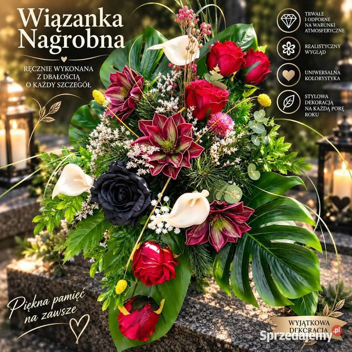 Stroiki wiązanki wszystkich świętych łódzkie Zgierz