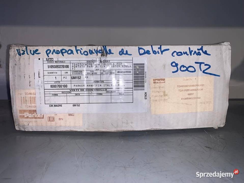 Parker TDA032EW09B2NXW Hydraulic Valve Warszawa