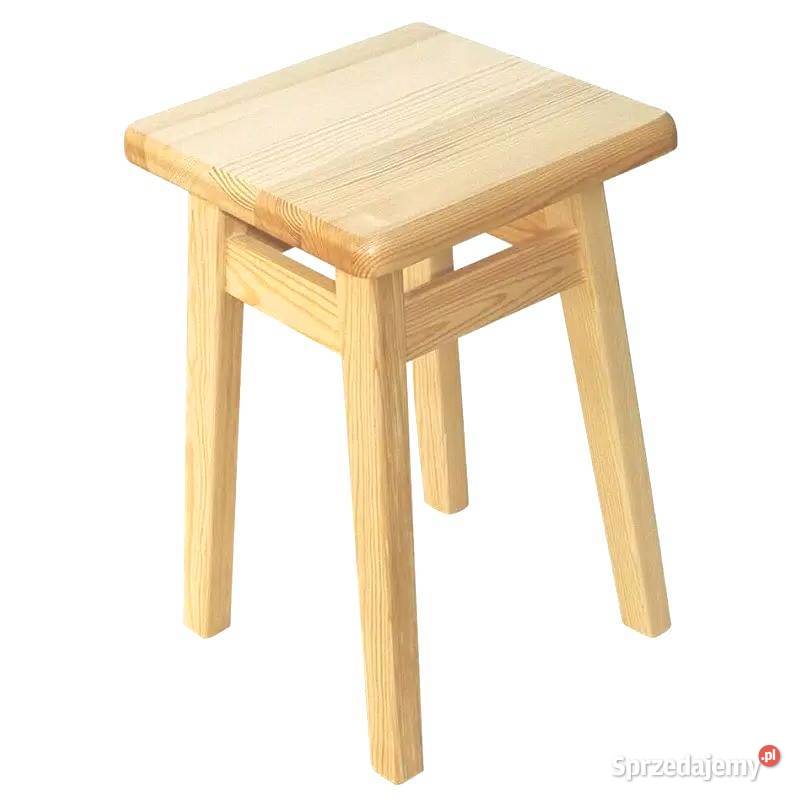 Nowy drewniany solidny taboret kuchenny taborety Meble Sosnowiec