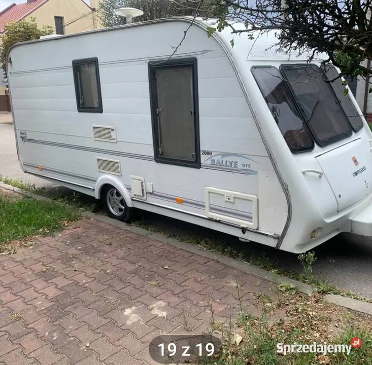 szedłem przyczepę kempingowa z 2001 roku Compas Kampery świętokrzyskie Lechów
