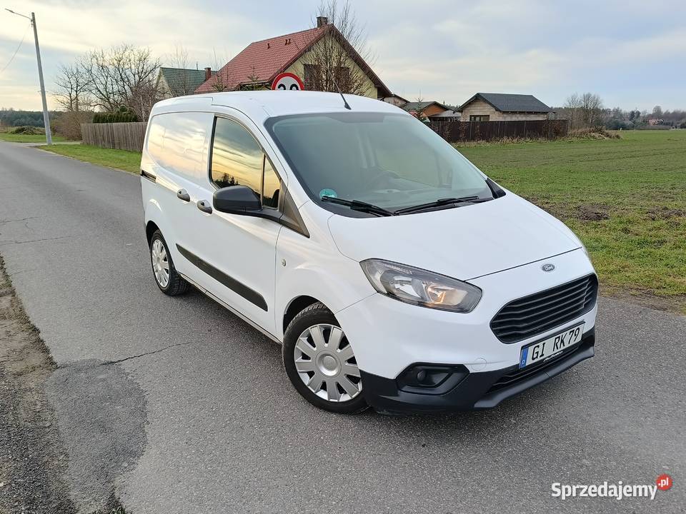 Ford Transit Courier 2020r 15 diesel klima sprowadzony Samochody dostawcze łódzkie Paradyż