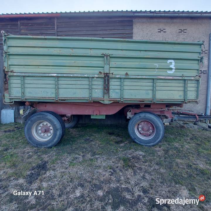 Przyczepa rolnicza Bergmann nieuszkodzony Lubawa sprzedam