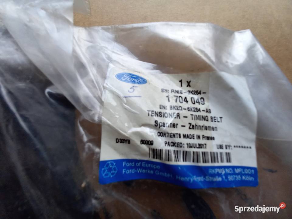 1704049 ŚLIZG ŁAŃCUCHA ROZRZĄDU FORD 22 24 mechanizmy rozrządu małopolskie sprzedam