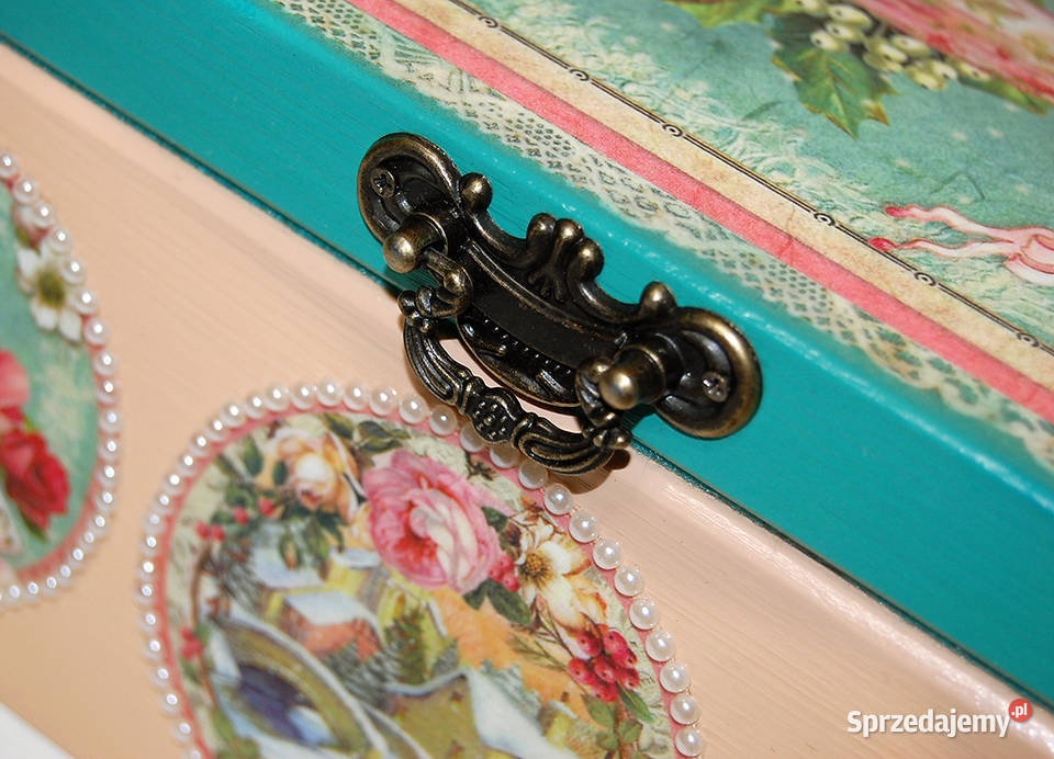 KUFER skrzynka drewniana ZIMA Christmas 30x20 Dom i Ogród Bydgoszcz