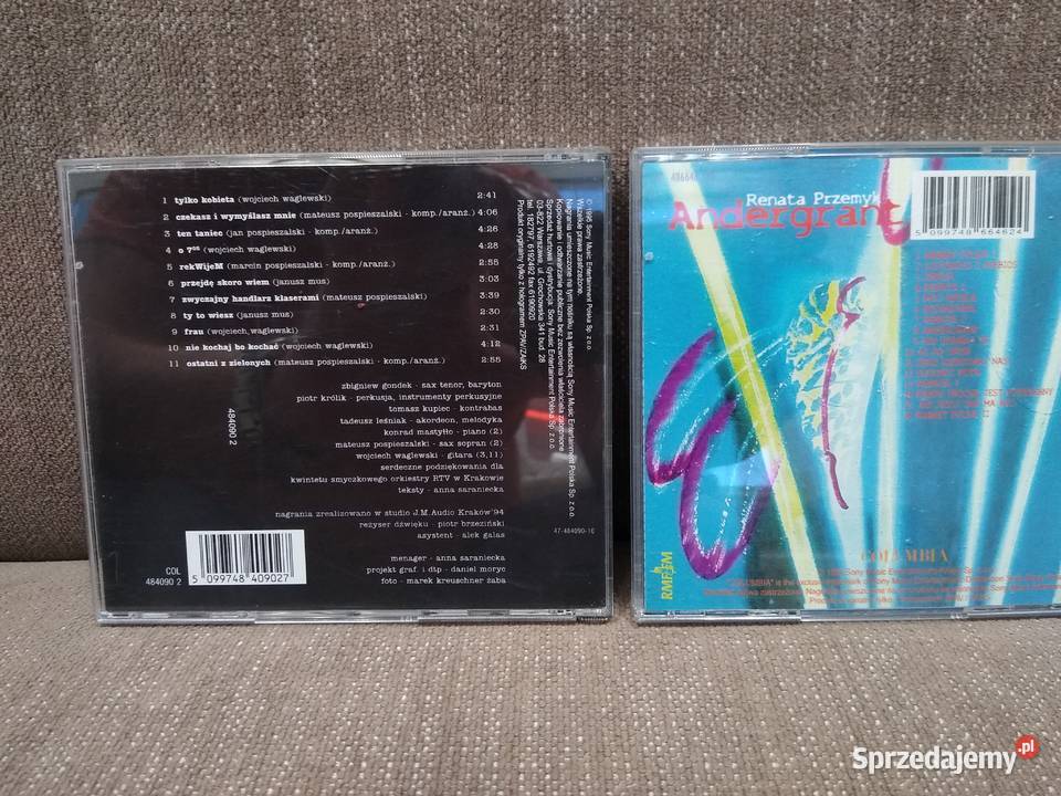 Renata Przemyk 4 płyty CD Zabratówka sprzedam