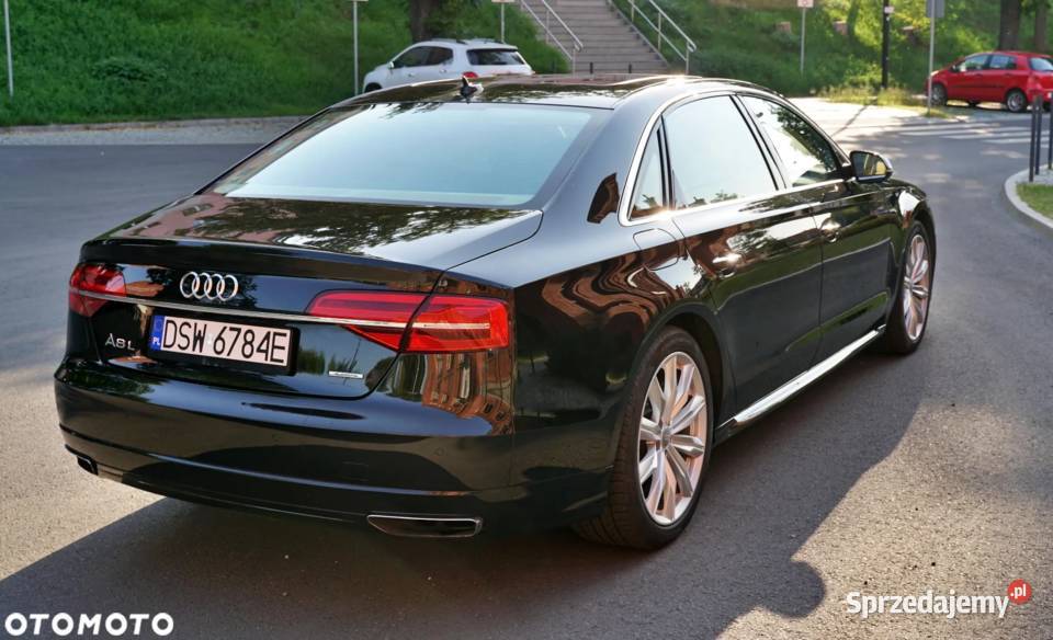 Audi A8 LANG Quatro Masaże Kamera 360 HeadUP 333 Świebodzice