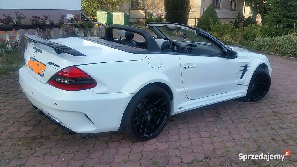 Mercedes 65 AMG Black Series Kabriolet Biała