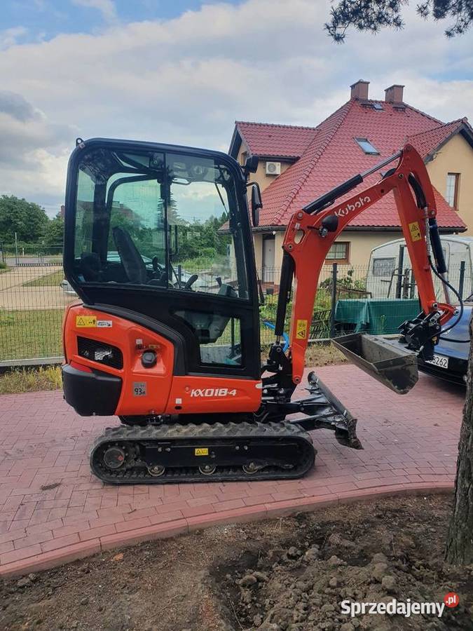 Usługi mini koparką Przyłącza wody