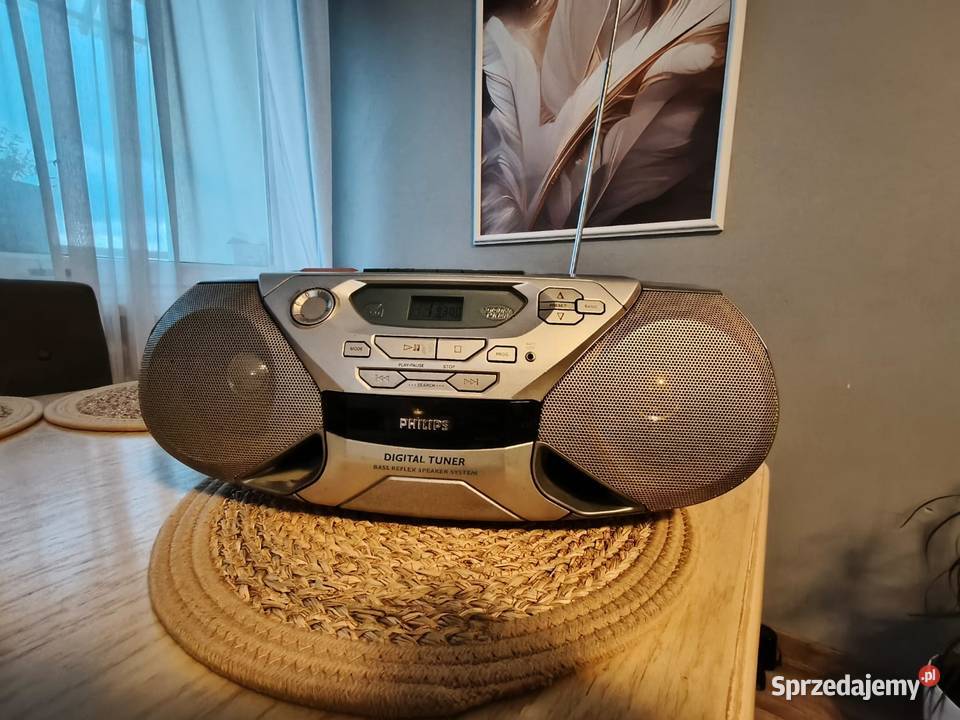 Boombox Philips AZ 1040 XBass CD FM digital śląskie Tychy