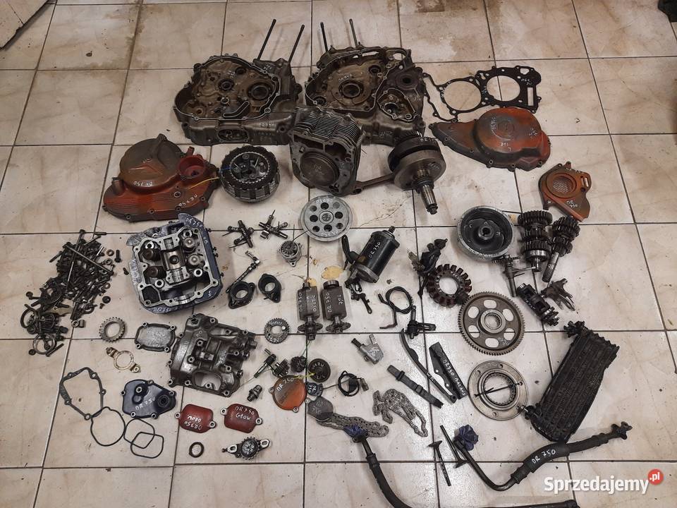 Suzuki DR 750 silnik części głowica wał cylinder Jelenia Góra