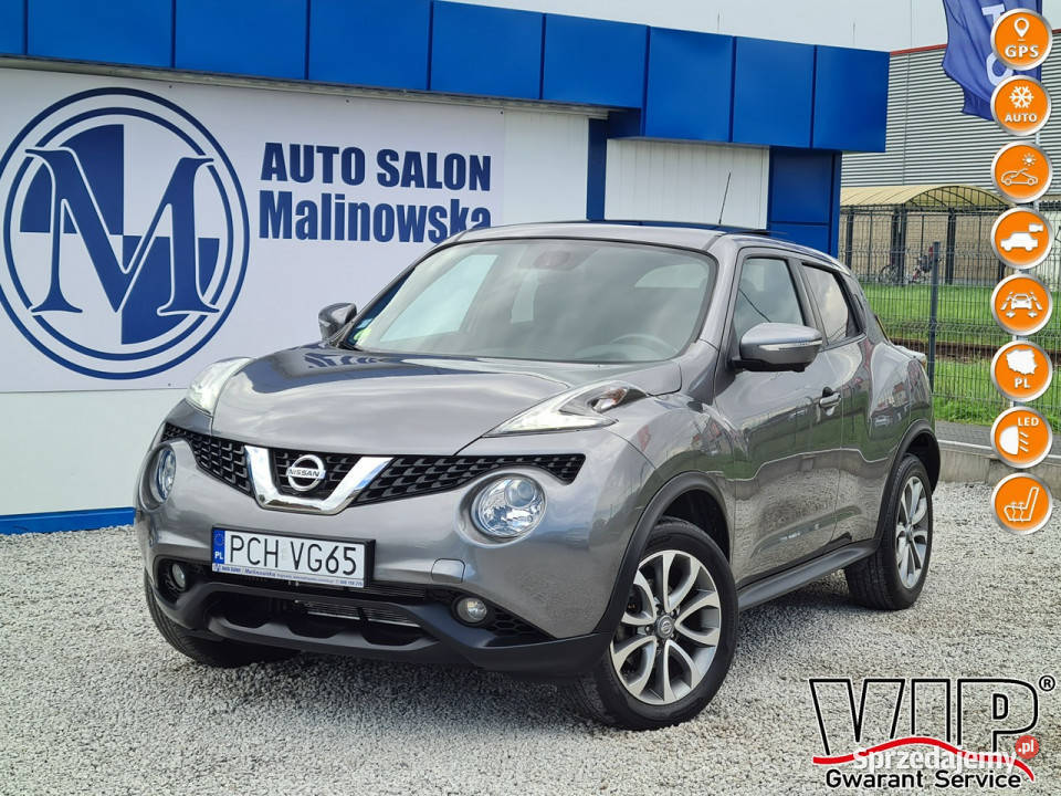 Nissan Juke SzklanyDach Navi Kamera 360 Skóra czujnik deszczu Wągrowiec