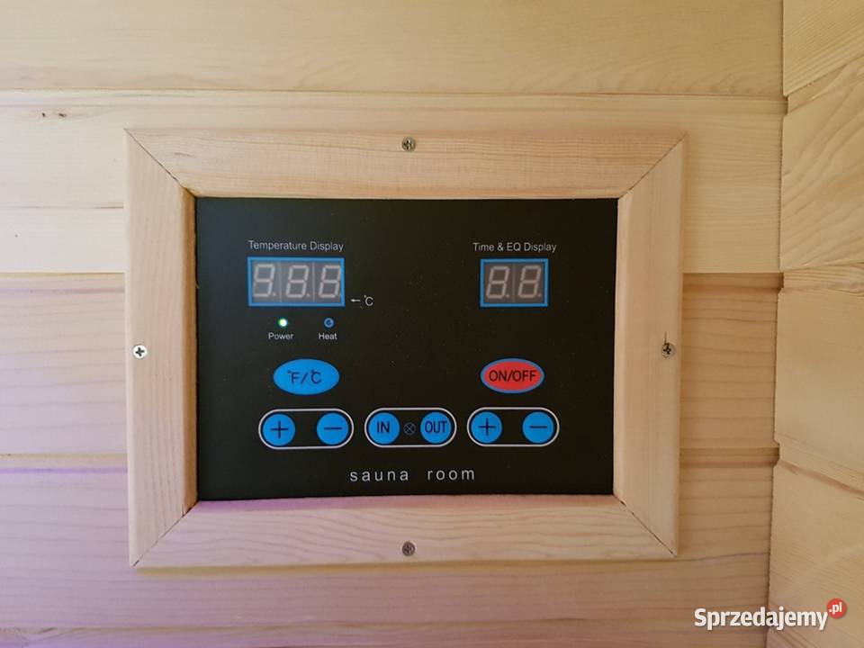Sauna infrared Modena 2 osobowa promienniki Wyposażenie wnętrz Ruda Śląska