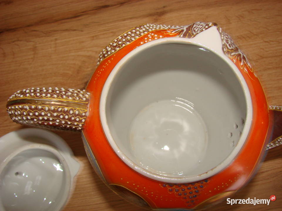 Smok porcelanowy czajnik Satsuma Pruszcz Gdański sprzedam