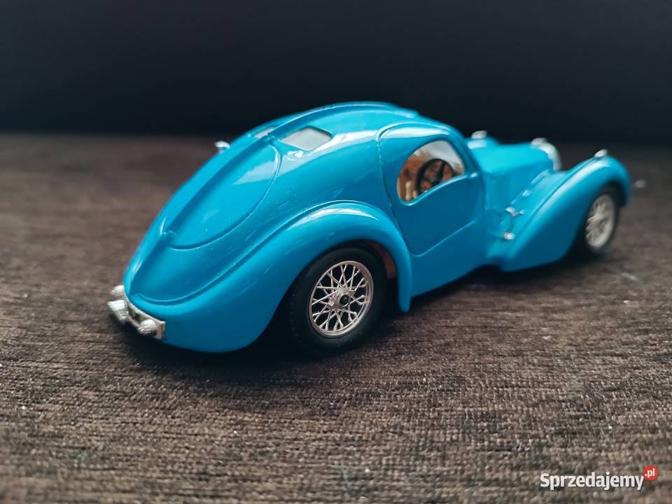 Kolekcjonerski model auta Bugatti Atlantic 1936 Szczyrk
