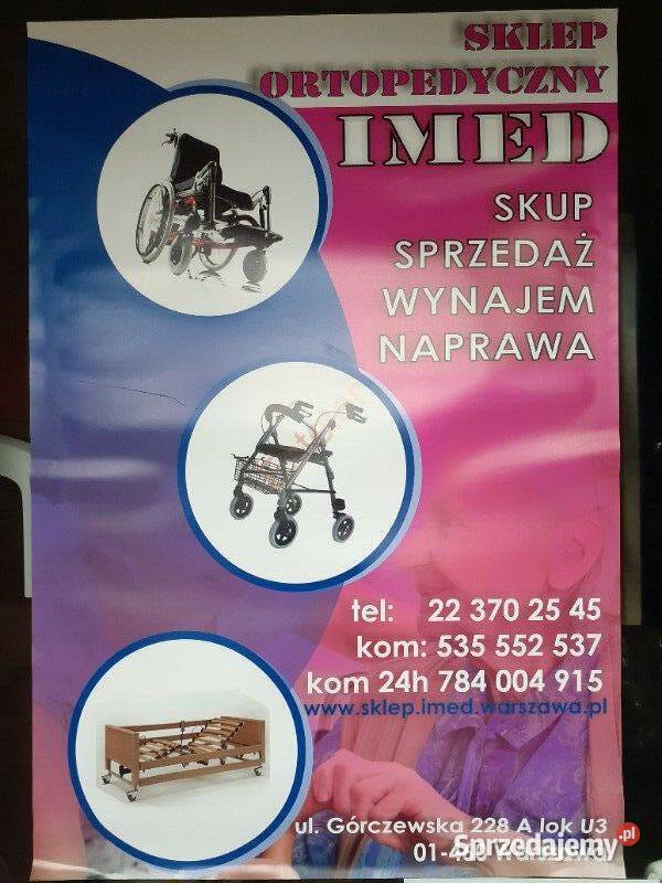 Wypożyczalnia Sprzętu Rehabilitacyjnego Łóżka Warszawa