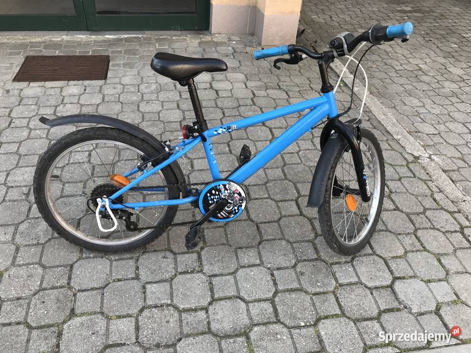 Niebieski rower dziecięcy BTwin 20 Rowery