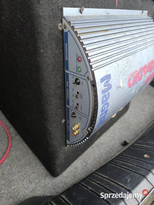 Skrzynia basowa z wzmacniaczem Lublin