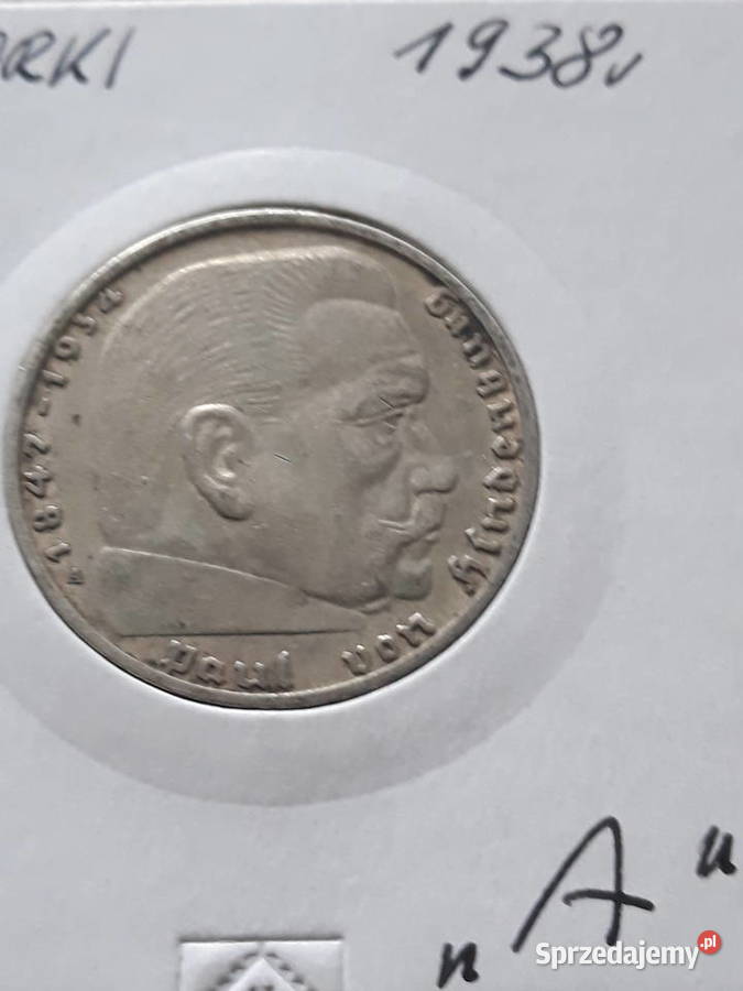 2 Marki P von Hindenburg 1938 r men A 4około men Konin