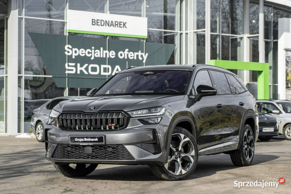 koda Kodiaq RS 20 TSI 265 DSG 4x4 Dostępny ręki Kodiaq Łódź