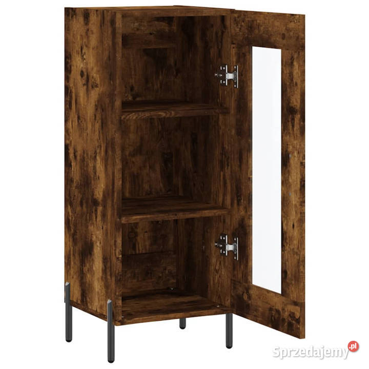Szafka przydymiony dąb 345x34x90 materiał mazowieckie Warszawa