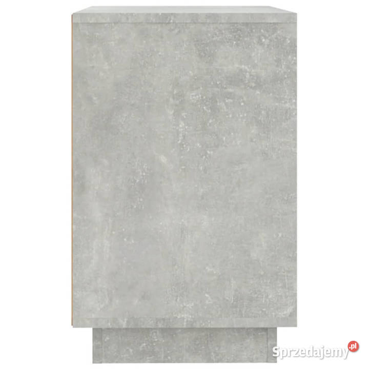 Szafka szarość betonu 102x35x60 materiał