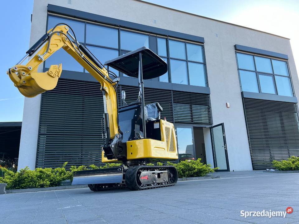 Nowa Minikoparka GG1050 marki Gunter Grossmann małopolskie Dąbrowa Tarnowska sprzedam