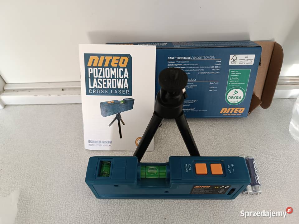 Poziomica laserowa Niteo Kędzierzyn-Koźle sprzedam