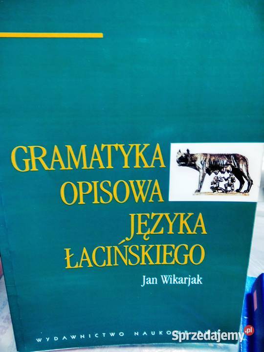 Gramatyka opisowa języka łacińskiego antykwariat Warszawa sprzedam