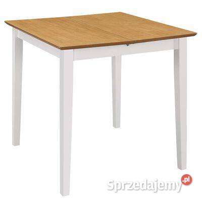 vidaXL Rozsuwany stół jadalniany biały 80120 x Warszawa