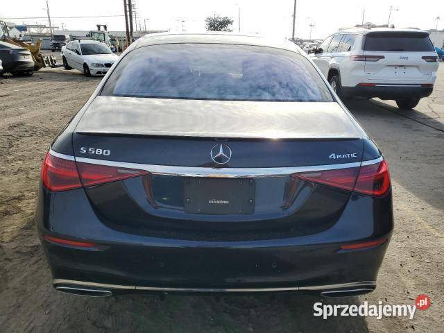 2022 MERCEDESBENZ S 580 4MATIC z USA 496KM Warszawa sprzedam